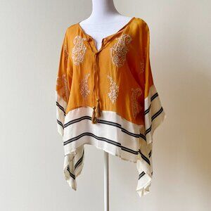 Anthropologie Floreat Boho Top
